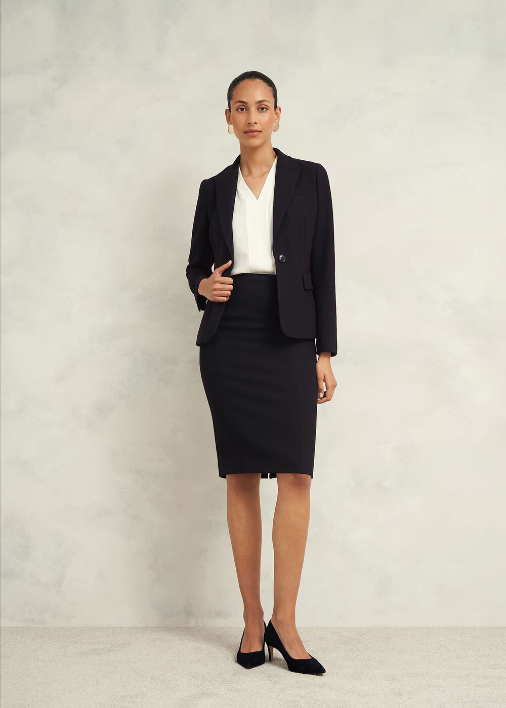 Black Petite Mia Skirt