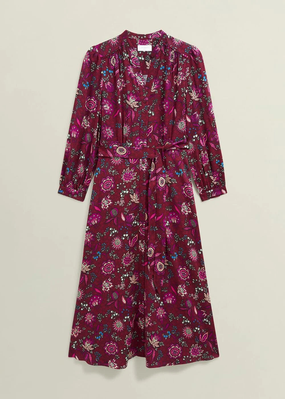 Red Multi Sofia Dress