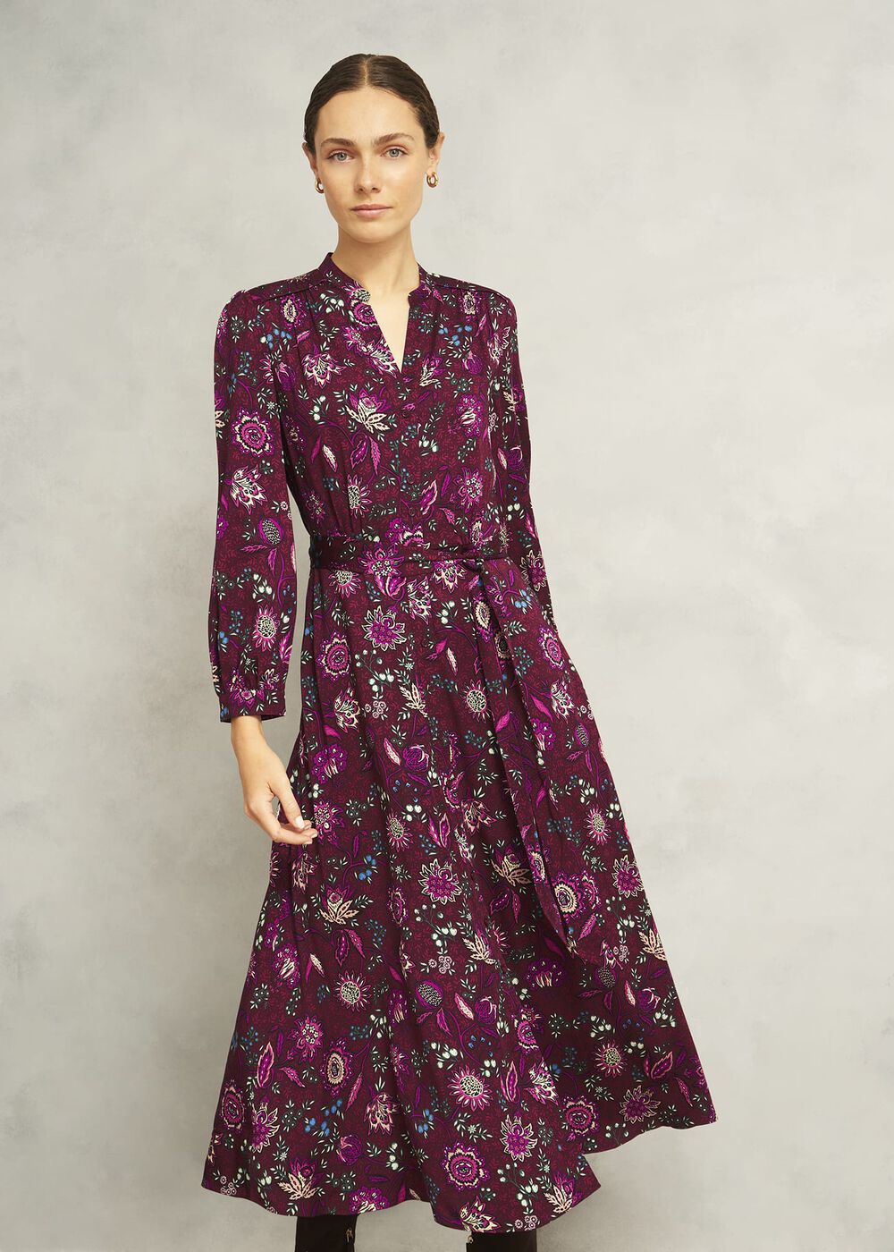 Red Multi Sofia Dress