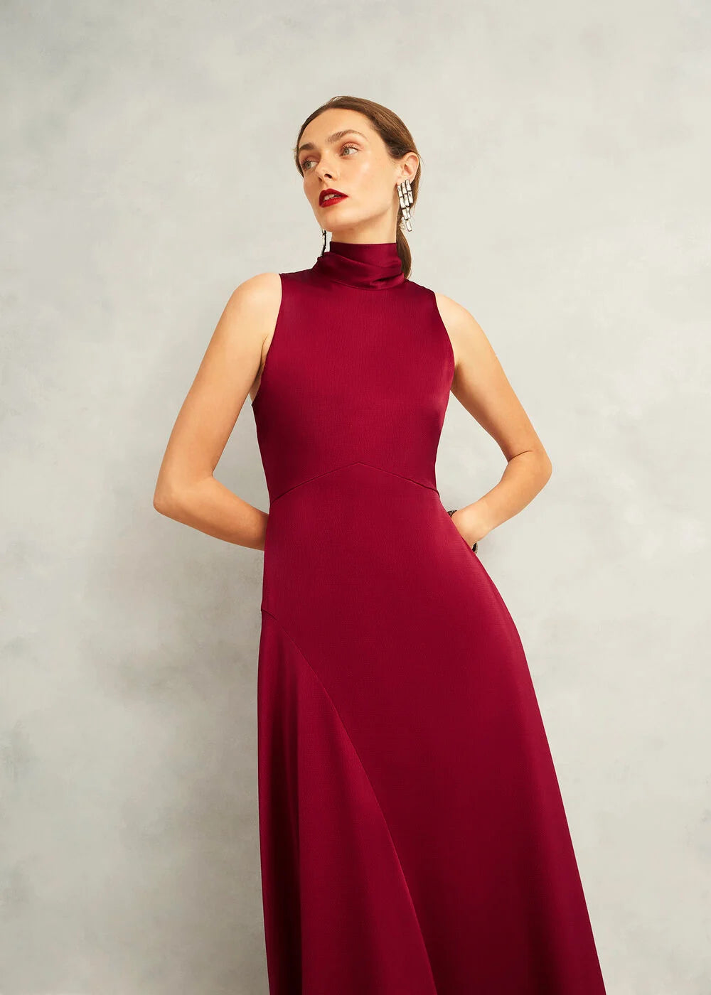 Lipstick Red Marilyn Dress