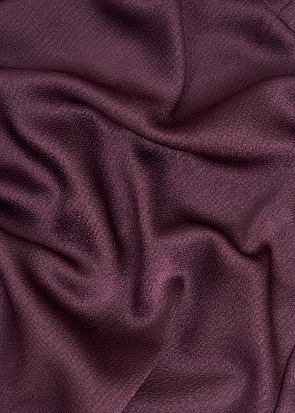 Onyx Red Anais Textured Satin Dress