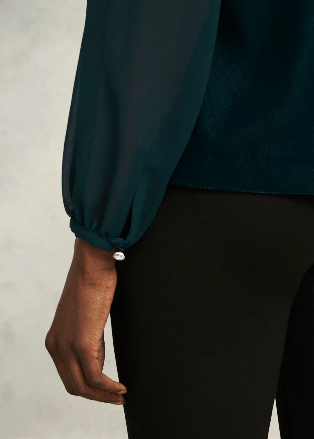 Evergreen Tallulah Velvet Top