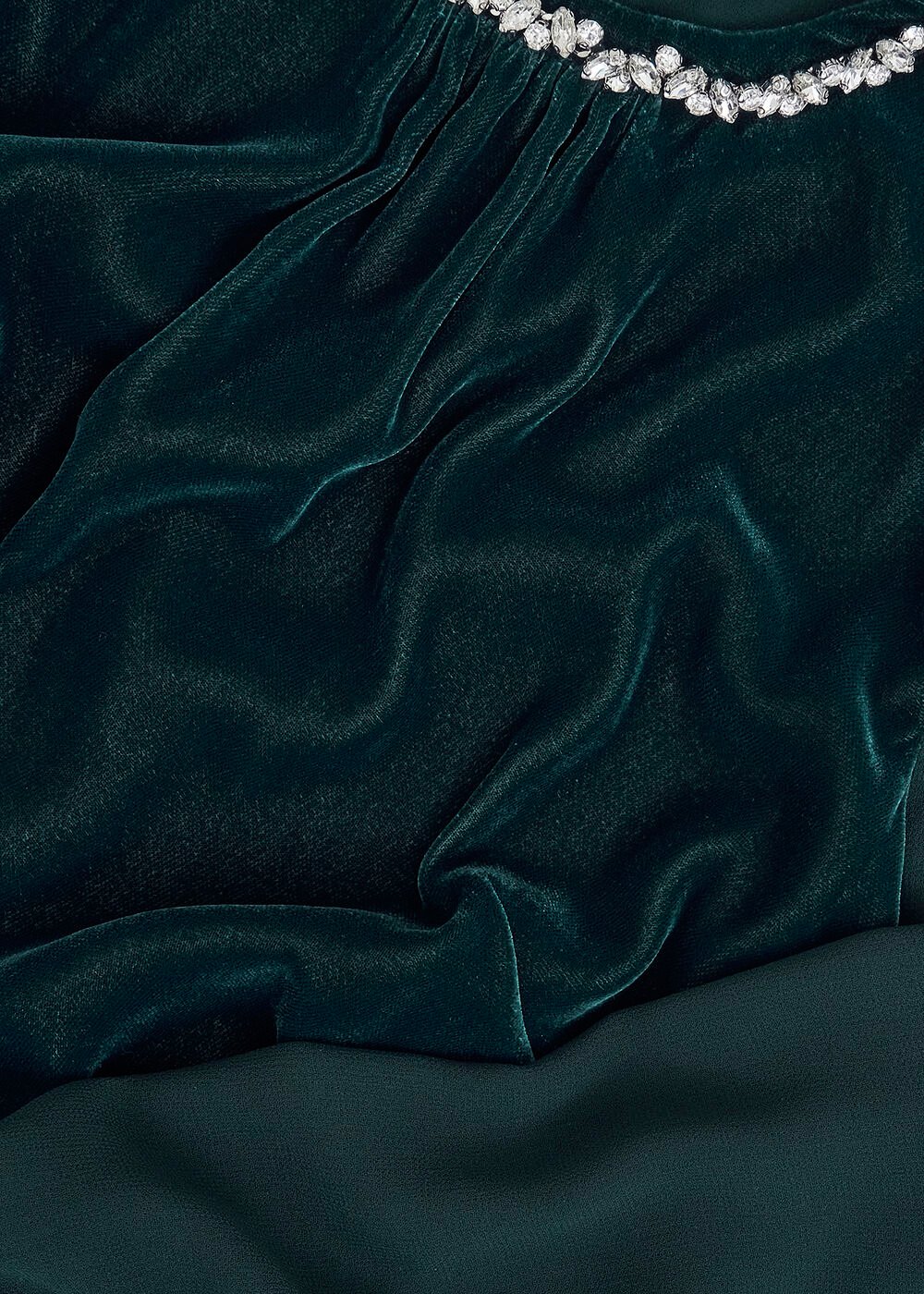 Evergreen Tallulah Velvet Top