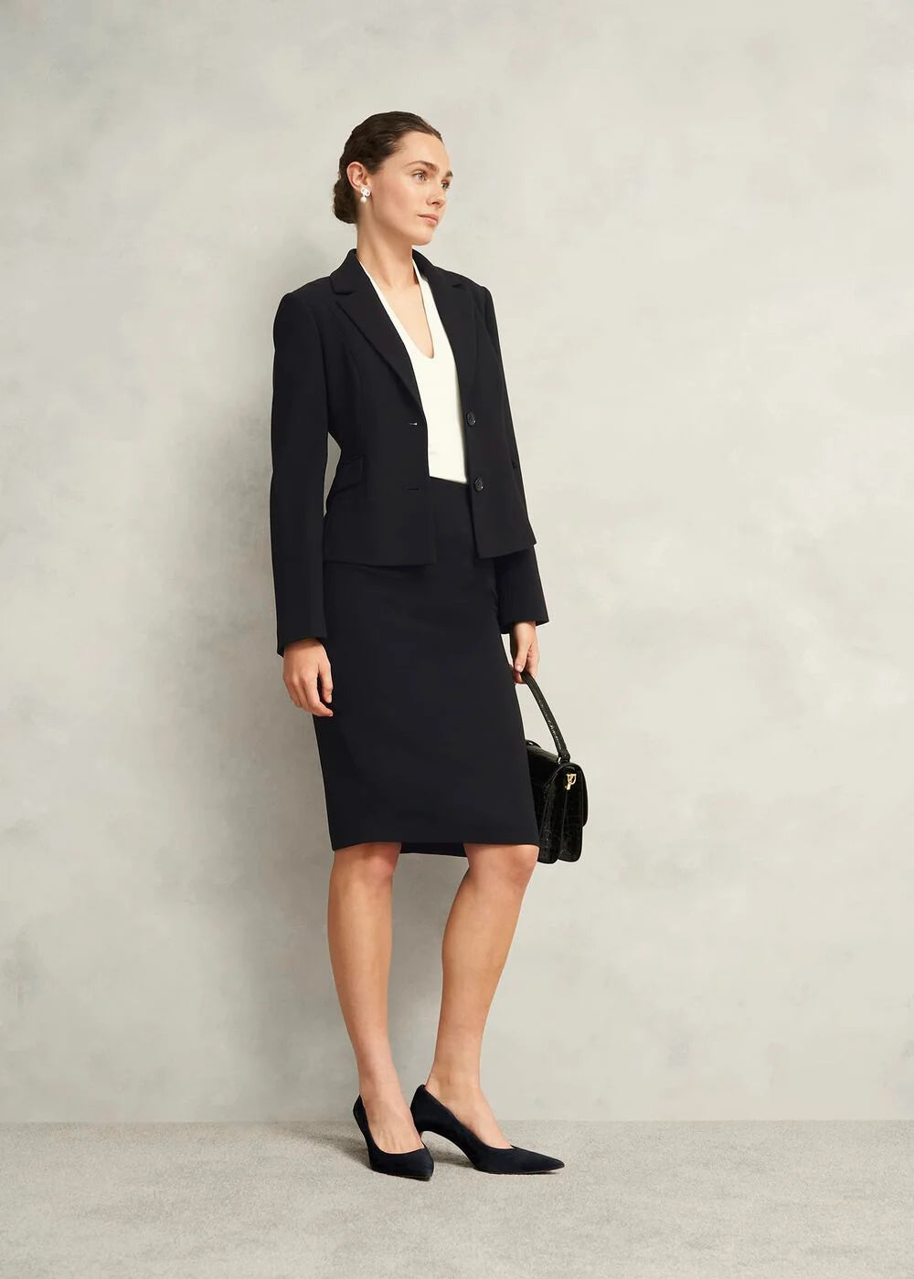 Black Petite Rae Skirt