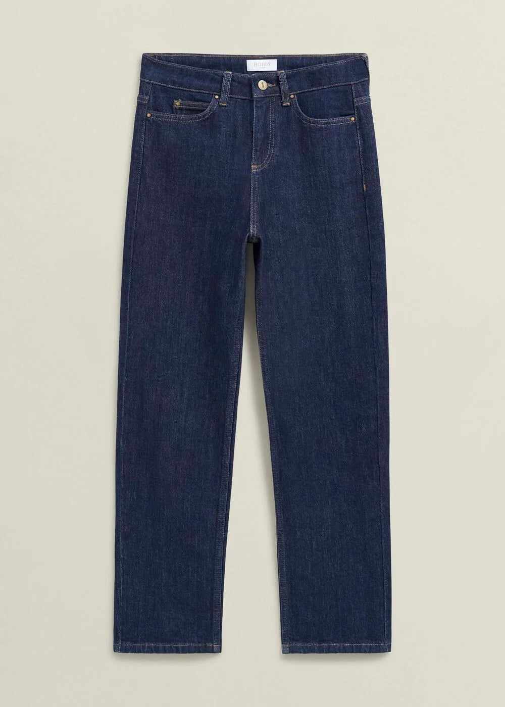 Indigo Shea Straight Jeans
